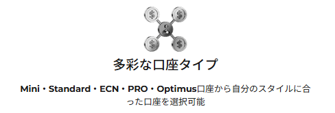 FXGT口座タイプ